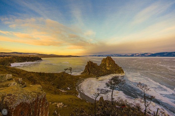 Озеро Байкал зимой 2