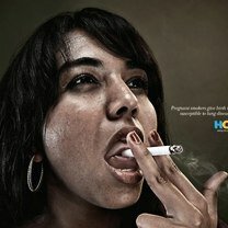 Фото приколы Плакаты против курения (10 фото)