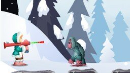 Играть Охота на снежного человека
