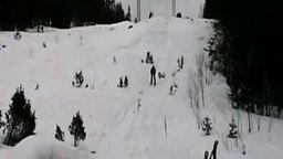 Смотреть Сальто на лыжах не удалось