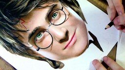 Смотреть Рисуем Гарри Поттера