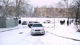 Владивостокский гололёд смотреть видео прикол - 1:59