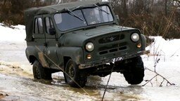 Самодельная модель УАЗ-469