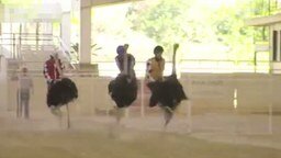 Смешной финал забега на страусах