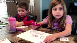 Смотреть Детские реакции на то, что родители съели их сладости - 1
