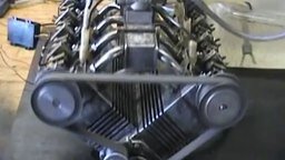 Модель двигателя V8