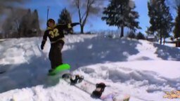 Невероятные трюки на сноубордах