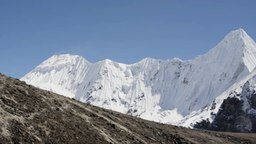 Гималаи с высоты 6 км
