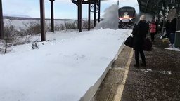Смотреть Весёлое прибытие поезда