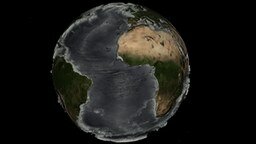 Смотреть Рельеф океанского дна без воды