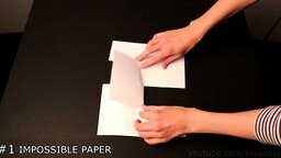 Смотреть Трюки с бумагой для детей