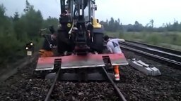 Как обновляют железную дорогу