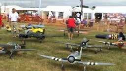 Выставка радиоуправляемых моделей самолётов
