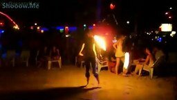 Смотреть Танцы с огнём