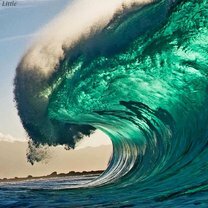 Фото приколы Могучие волны океана (13 фото)
