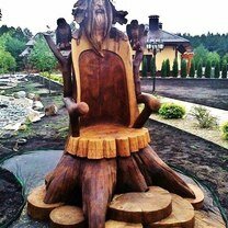 Фото приколы Потрясающие деревянные вещи и скульптуры (33 фото)