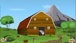 Спасение коровы с фермы мини игра