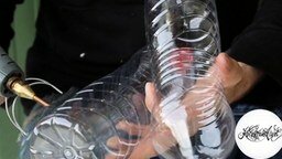 Смотреть Мамонт из пластиковых бутылок