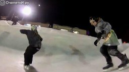 Ледяной скейт-парк