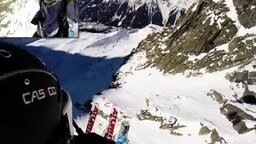 Полёт лыжников