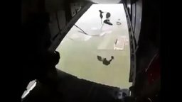 Неудачный прыжок парашютиста
