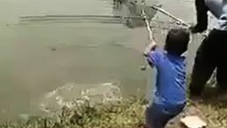 Большой улов маленького рыбака