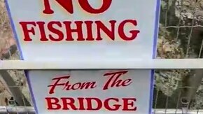 Здесь запрещено рыбачить!