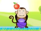 Флеш игра Голодная обезьянка