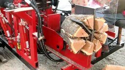 Смотреть Самодельная машина для колки дров