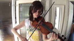 Как я училась игре на скрипке